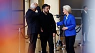 Volodymyr Zelenskyy at last week's EU summit.