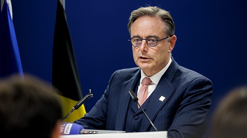 Belgian Prime Minister Bart De Wever.