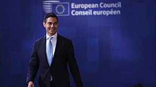 Netherland's Prime Minister Rob Jetten arrives for the EU summit at the European Council building in Brussels, Friday, Oct. 16, 2026.