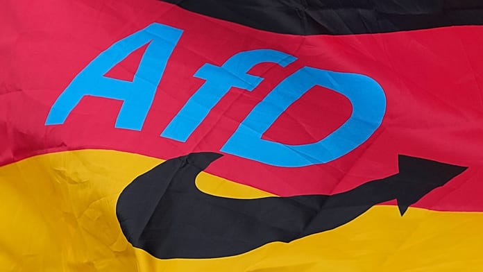 Vācijas labējās partijas AfD e-pasta datu noplūde