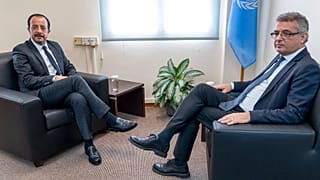 Νίκος Χριστοδουλίδης και Τουφάν Ερχιουρμάν