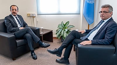 Νίκος Χριστοδουλίδης και Τουφάν Ερχιουρμάν