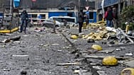 Zniszczenia w Kijowie po jednym z rosyjskich ataków. 19.10.2026