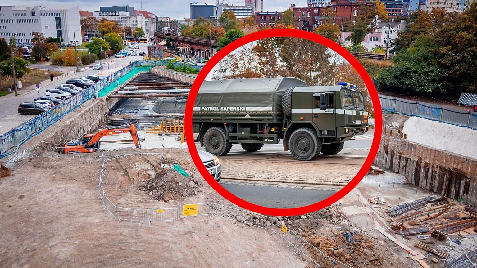 250-kilogramowy niewybuch w centrum Wrocławia. Ewakuowano 3000 osób.