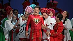 Sándor Csaba (k) Háry János szerepében Kodály Zoltán Háry János című daljátékának próbáján az Operaházban 2026. október 14-én