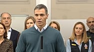 El presidente Pedro Sánchez se dirige a los medios desde la localidad de Oliva, Valencia, el 20 de octubre de 2026.