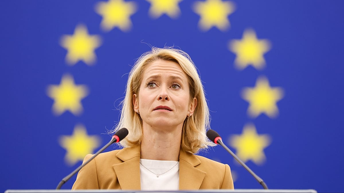 Kaja Kallas accuses the US of pushing Ukraine to 'surrender on Putin's terms'
