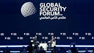 US Ambassador to Turkey Tom Barrack speaks at the Global Security Forum in Doha, 20 October 2026