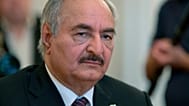 ARŞİV - Libya'nın doğusunu kontrol eden Halife Hafter, Moskova'da Rusya Dışişleri Bakanı Sergey Lavrov ile bir araya geldi, 14 Ağustos 2017.