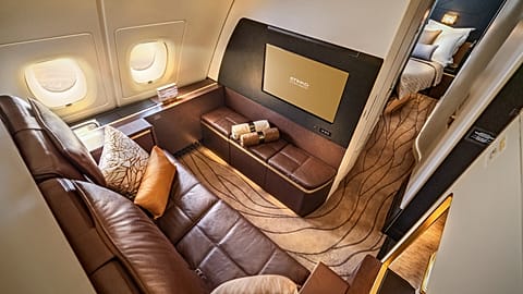 Etihad's The Residence offers travellers a three-room suite in the air