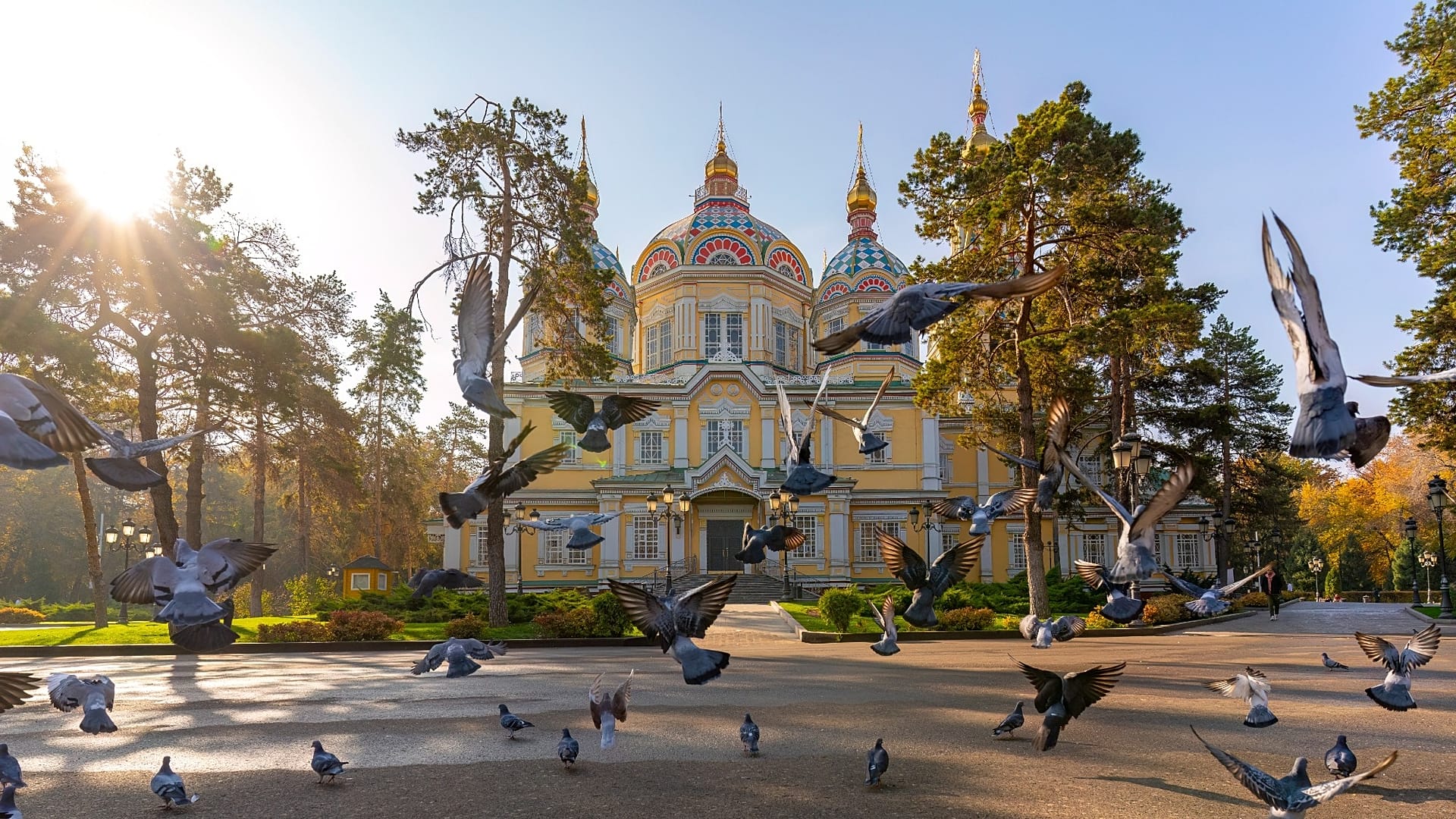 Interlocking Wooden Structures Discovering Almaty: Mountain mornings, street art and market flavours ...