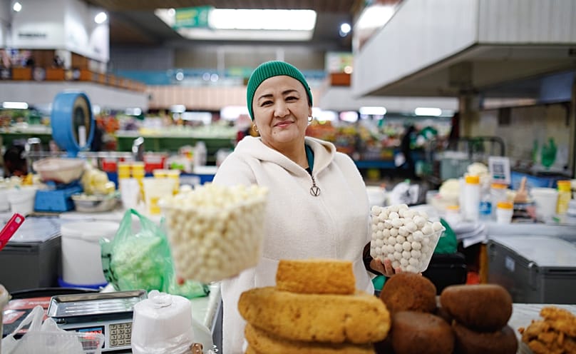 Στο εσωτερικό της Green Bazaar