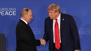 Putyin és Trump Alaszkán, 2025 augusztus 15. 