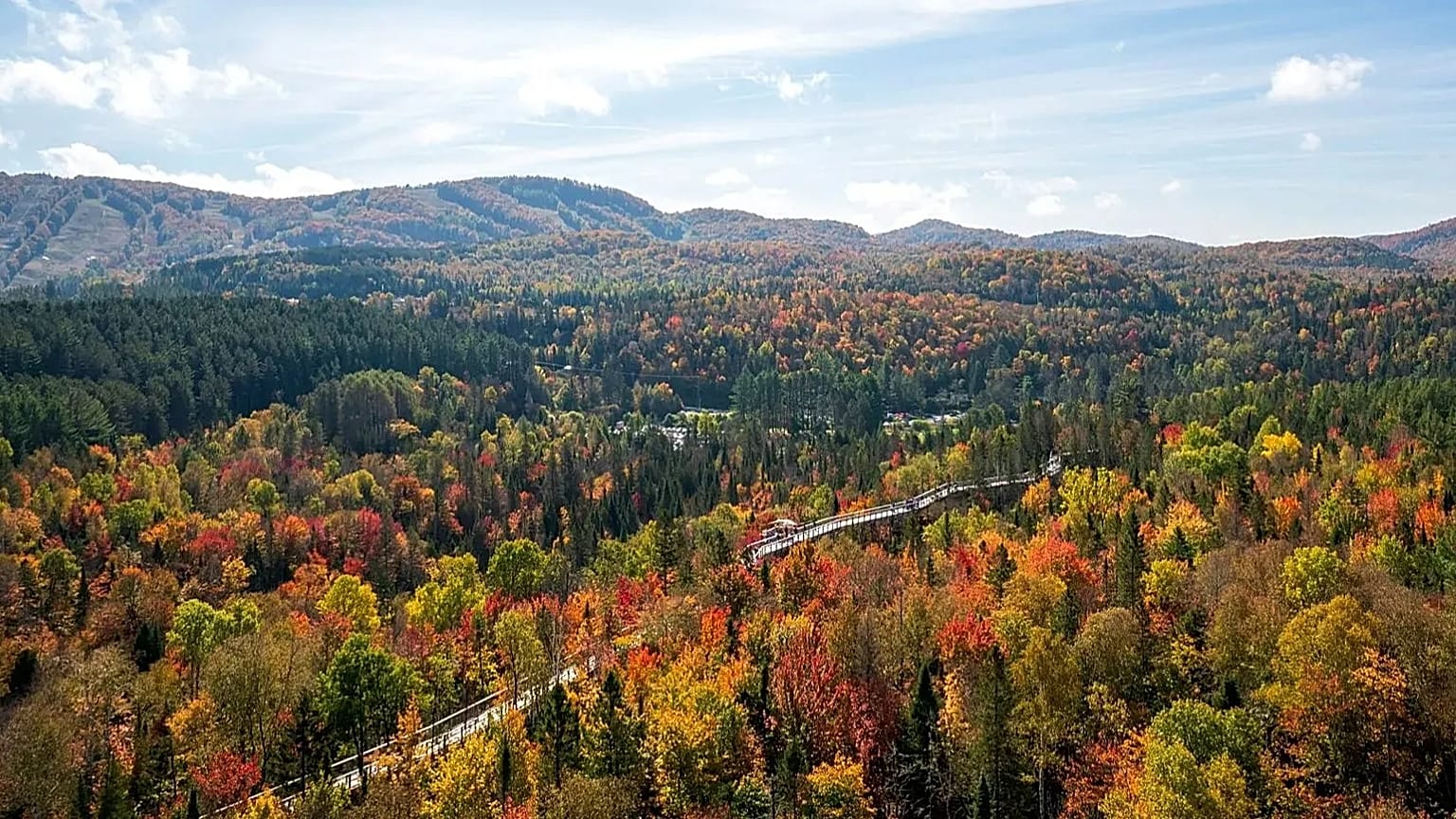 Due località del Québec sono state inserite tra i migliori posti dove ammirare i colori dell'autunno