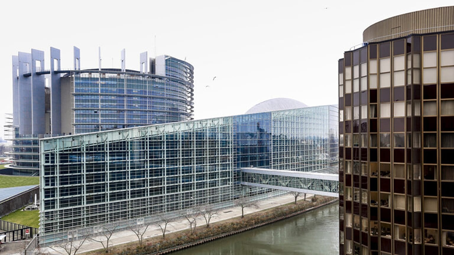 The European Parliament's seat in Strasbourg