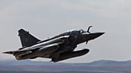 Archive - Un avion de chasse Mirage 2000D, le 8 novembre 2017.