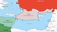 Türkiye'nin 2019'da Trablus hükümetiyle imzaladığı deniz yetki alanları anlaşmasını, Hafter'in kontrolündeki Libya Temsilciler Meclisi de onayladı.