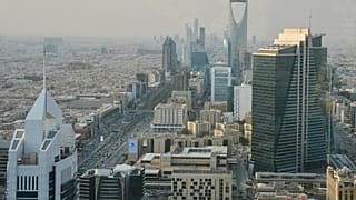 مبانٍ على امتداد طريق الملك فهد في حي العليا بالرياض، المملكة العربية السعودية، الأربعاء 14 أكتوبر 2026.