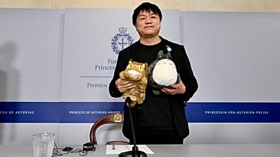 Kenichi Yoda en una rueda de prensa durante la semana de los Premios Princesa de Asturias de 2026