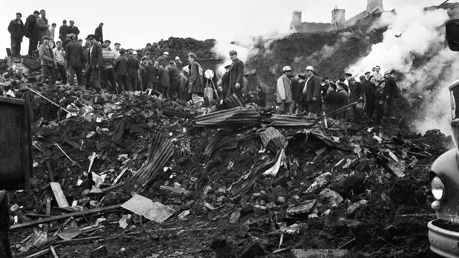 King Charles III attends the 60th anniversary memorial of the Aberfan disaster