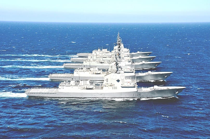 Las 5 fragatas españolas F-1XX