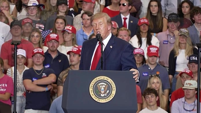 Trump suggests renaming Atlantic Ocean the 'American Ocean'