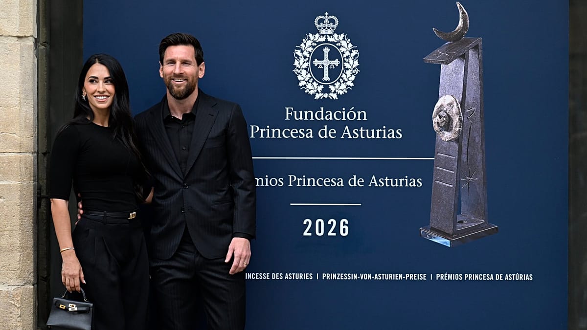 Leo Messi átveszi a 2026-os Princesa de Asturias-díjat sport kategóriában Leo Messi átveszi a 2026-os Princesa de Asturias-díjat sport kategóriában
