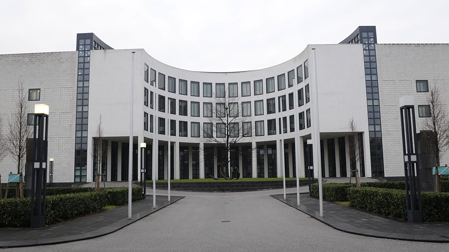 Blick auf das Gebäude der Bundesanwaltschaft in Karlsruhe am Freitag,12. Dezember 2008. 