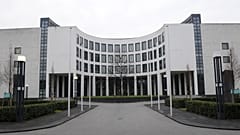 View of the Federal Prosecutor's Office building in Karlsruhe on Friday, 12 December 2008.