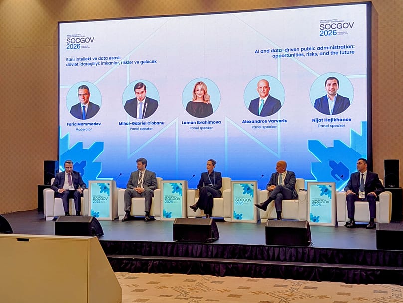 Panel discussions during “SOCGOV 2026: Digital Analytics for Smart Governance”, Khankendi, Azerbaijan