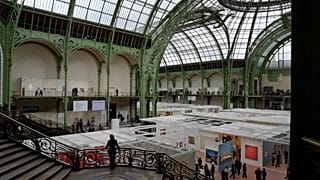 Art Basel exhibition in Grand Palais