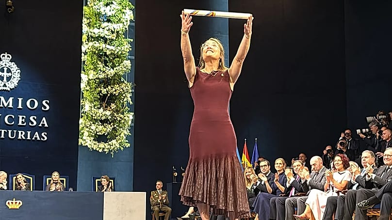 Christina Koch, Uzlaşma dalında Prenses Asturias Ödülü'ne layık görülen astronot.