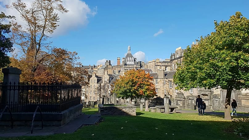 O cemitério Dean, em Edimburgo