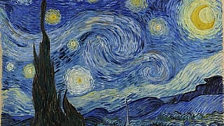 The Starry Night by Vincent Van Gogh (1889) 