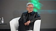Nvidia founder and CEO Jensen Huang during his first visit to Kazakhstan.