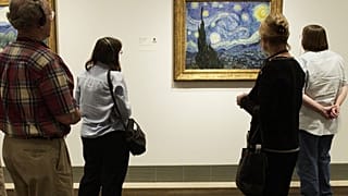 Van Gogh'un "Yıldızlı Gece" tablosu