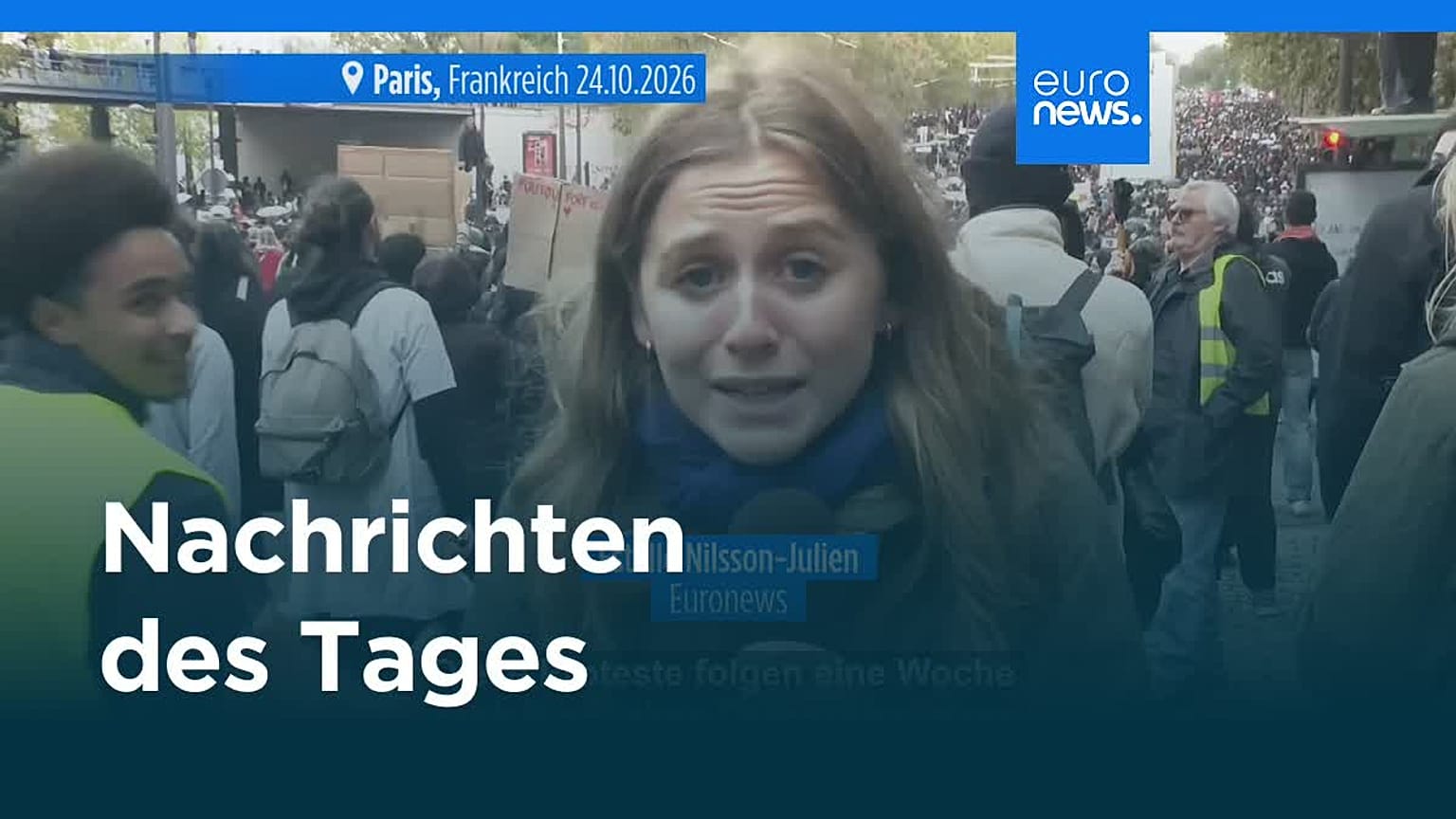 Nachrichten des Tages | 25. Oktober 2026 - Mittagsausgabe