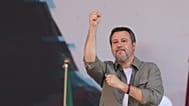 Matteo Salvini al congresso straordinario della Lega