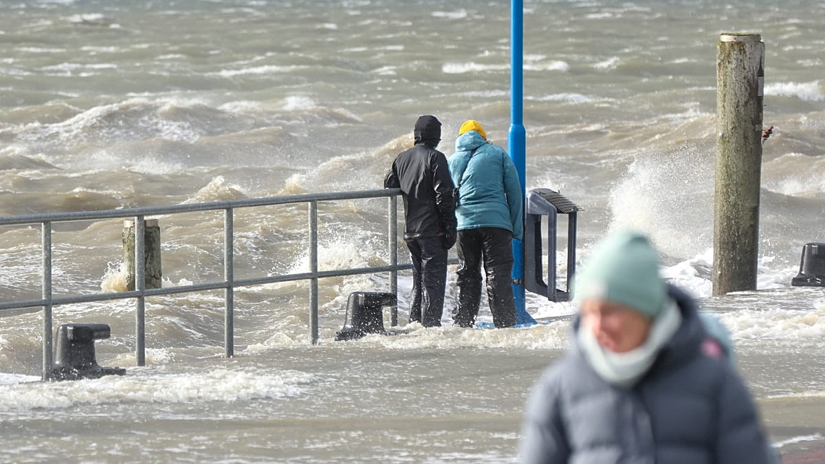 Storms batter northern Europe, cutting power to more than 150,000 homes and disrupting road and air transport