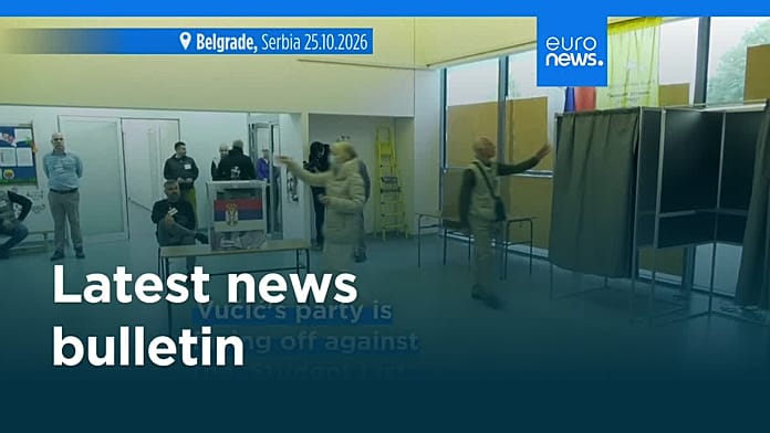Latest news bulletin | October 25th, 2026 – Evening