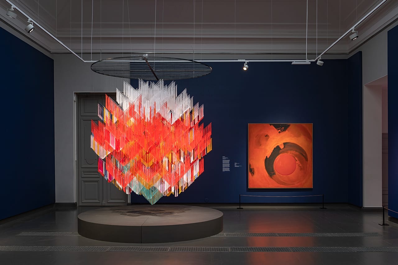 Arcana Borealis – Northern Women and Esotericism. Widok instalacji, Muzeum Sztuki Ateneum, 2026.