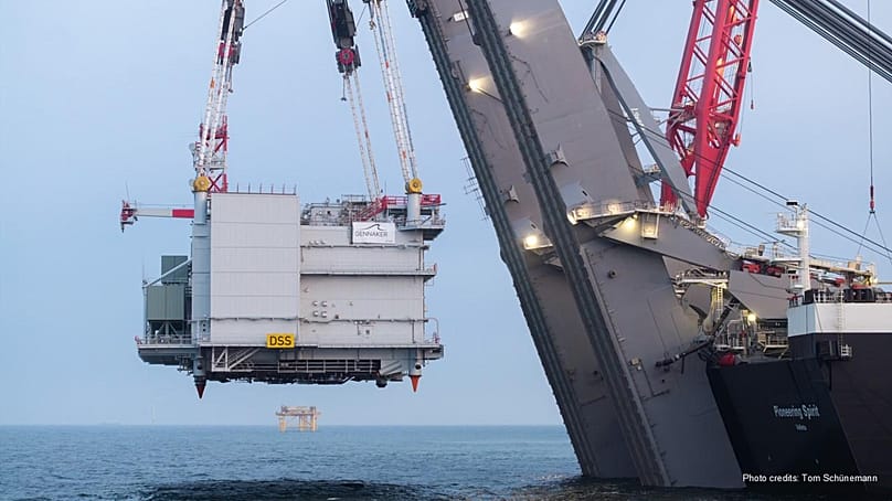 Der Windpark Gennaker entsteht rund 15 Kilometer nördlich der Halbinsel Fischland-Darß-Zingst und soll der größte Offshore-Windpark der deutschen Ostsee werden.