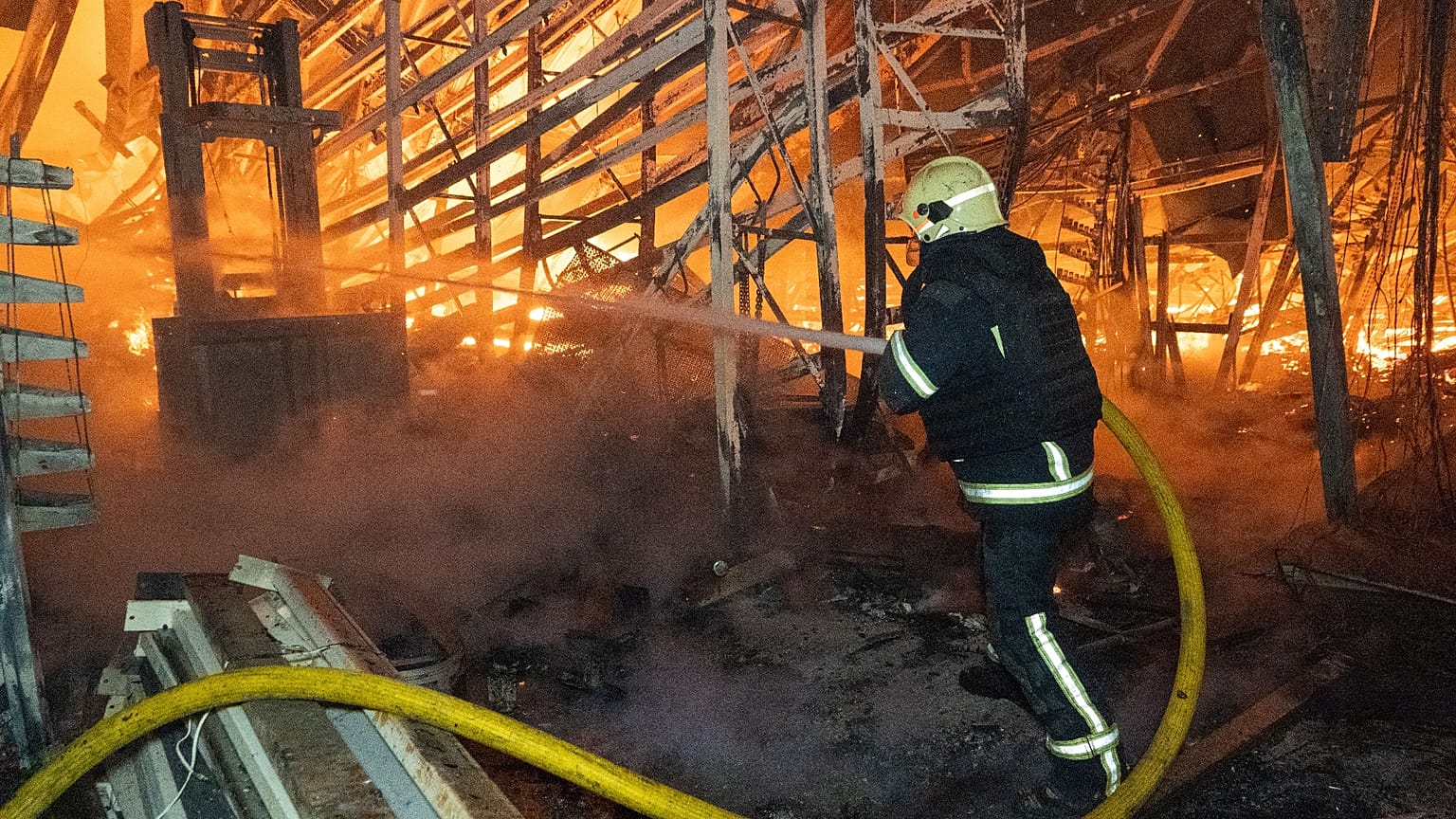 Последствия российского удара по Харькову 25 октября