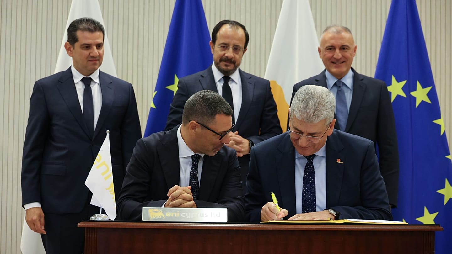 euronews.com - Ioannis Karagiorgas - Cyprus signs $1.8bn deal to develop first gas field