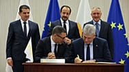 Υπογραφή της συμφωνίας για το κοίτασμα Κρόνος