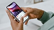 Die Revolut-App auf einem Smartphone.