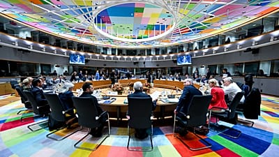 Los líderes de la UE en Bruselas.