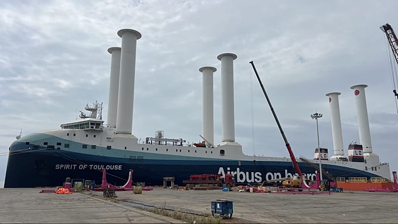Die "Spirit of Toulouse" soll ihre neuen Fähigkeiten direkt auf der Heimreise von China nach Frankreich unter Beweis stellen.