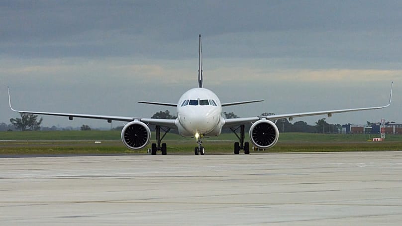 Der Air-New-Zealand-Flug NZ165 landete aus Auckland