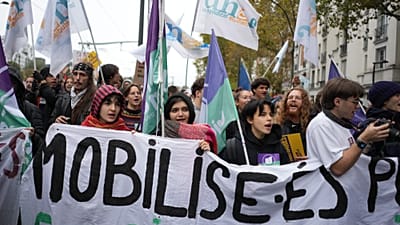 Митинг в Париже, в субботу 24 октября 2026 года.